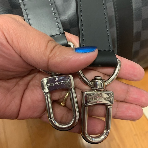 Authentic Louis Vuitton Keepall 55 Bando Damier Graphite - Picture 5 of 16